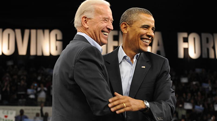 Barack Obama announces Biden as his vice-presidential running mate in Springfield, Illinois
